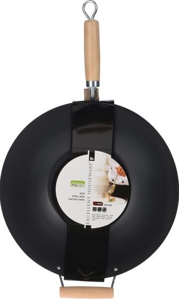 Pánev WOK ocel průměr 35 cm