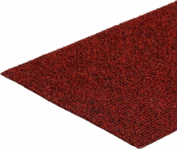 VidaXL Schodové rohože samolepicí 15 ks 60 x 25 cm obdélníkové [326916] Barva: Tmavě šedá