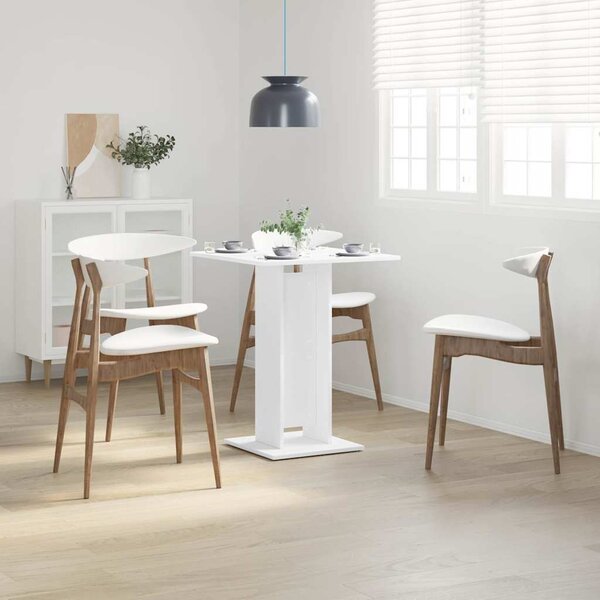 VidaXL Bistro stůl 60x60x75 cm, dřevěné podlahy [802102] Barva: Betonová šedá