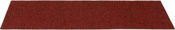 VidaXL Schodové rohože samolepicí 15 ks 60 x 25 cm obdélníkové [326916] Barva: Tmavě šedá