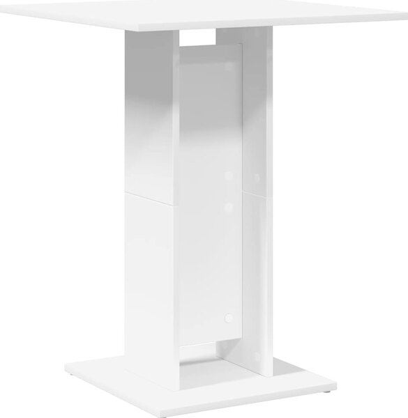 VidaXL Bistro stůl 60x60x75 cm, dřevěné podlahy [802102] Barva: Betonová šedá