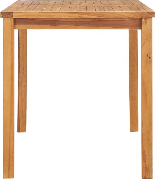 VidaXL Zahradní jídelní stůl 120 x 70 x 77 cm masivní teakové dřevo [49360]