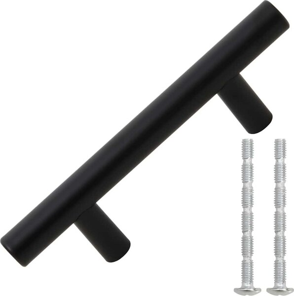VidaXL Nábytkové úchytky 10 ks rozteč otvorů 64 mm celková délka 100 mm nerezová ocel [155364] Barva: Stříbrná