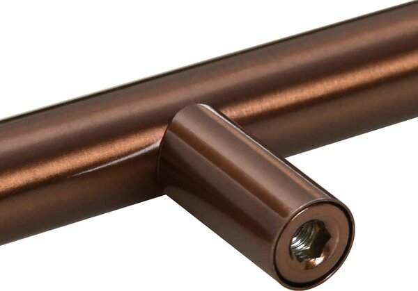 VidaXL Nábytkové úchytky 10 ks rozteč otvorů 64 mm celková délka 100 mm nerezová ocel [155364] Barva: Stříbrná
