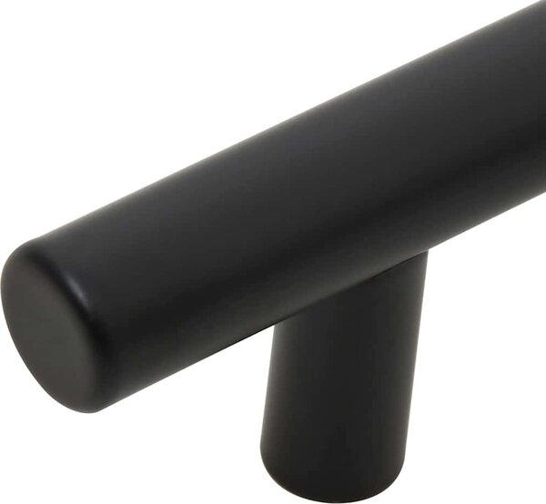 VidaXL Nábytkové úchytky 10 ks rozteč otvorů 64 mm celková délka 100 mm nerezová ocel [155364] Barva: Stříbrná