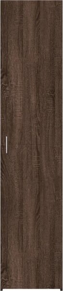 VidaXL Skříň highboard 40 x 42,5 x 185 cm kompozitní dřevo [3281404] Barva: Bílá