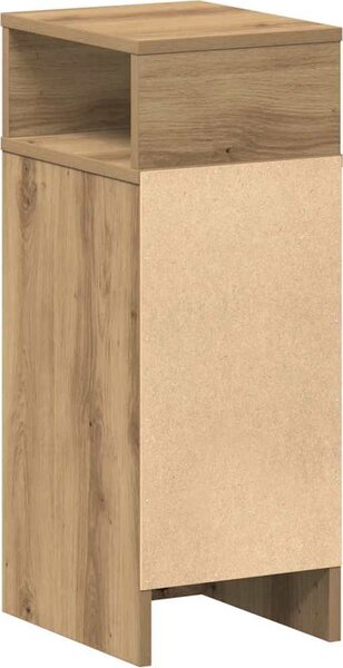 VidaXL Noční stolek se zásuvkou 25 x 31 x 66 cm [858626] Barva: dub sonoma