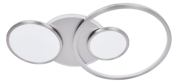 Rabalux Chromové stropní LED svítidlo Fulvia 660mm 50W 6890