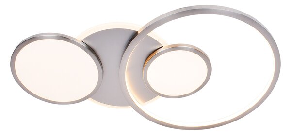 Rabalux Chromové stropní LED svítidlo Fulvia 660mm 50W 6890