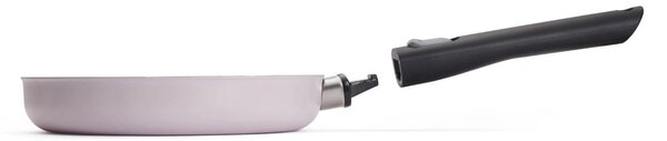 WOLL Ecolour sada 2 pánví 24 a 28 cm, světle růžová, bez PFAS, indukce EC-SET0001-HRS