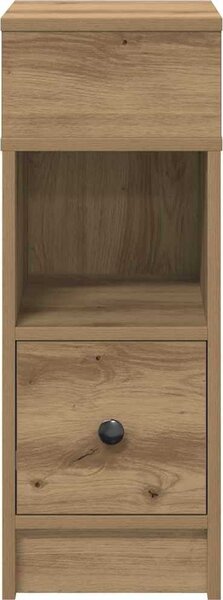 VidaXL Noční stolek se zásuvkou 25 x 31 x 66 cm [858626] Barva: dub sonoma