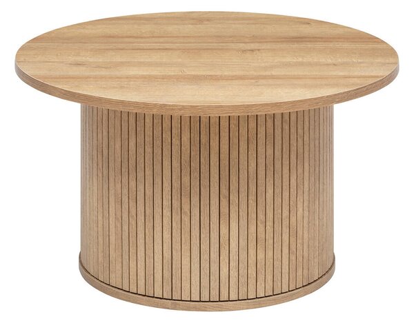 Kulatý kávový stolek špulka COLVA, Ø 70 cm