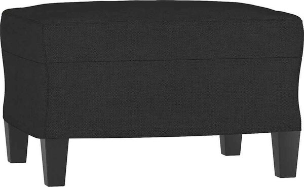 VidaXL 3místná pohovka s podnožkou 180 cm textil [3201093] Barva: Hnědá