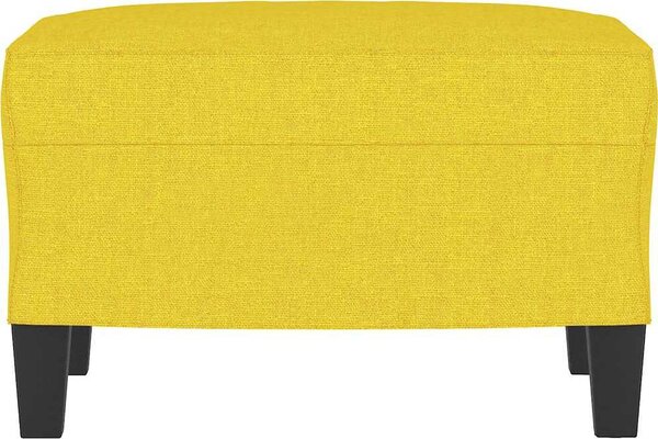 VidaXL Podnožka 60 x 50 x 41 cm textil [349328] Barva: Světle žlutá