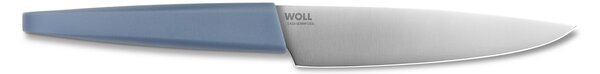 Sada 5 kuchyňských nožů 9/12/16/20/26 cm WOLL Cutting Edge – zeleninový, univerzální, 2 kuchařské a na chléb, modrá 887415 HB 00