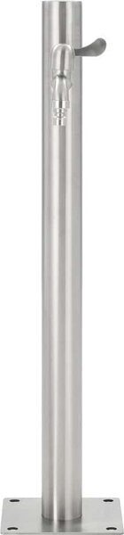 VidaXL Zahradní sloupek na vodu nerezová ocel kulatý 65 cm [45457]