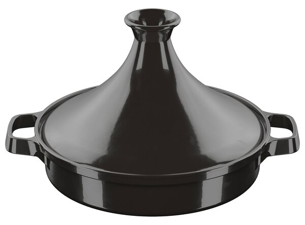 ERNESTO® Litinový hrnec tajine, Ø 27 cm (černá) (100352982001)