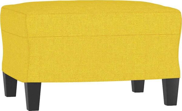 VidaXL Podnožka 60 x 50 x 41 cm textil [349328] Barva: Světle žlutá