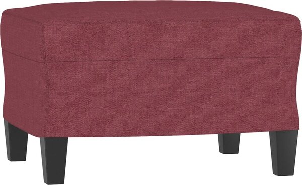 VidaXL 3místná pohovka s podnožkou 180 cm textil [3201093] Barva: Hnědá