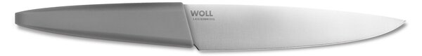 Sada 3 kuchyňských nožů 9/12/16 cm WOLL Cutting Edge – zeleninový, univerzální a kompaktní kuchařský, šedá 887412 GR 00