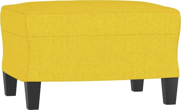 VidaXL 3místná pohovka s podnožkou 180 cm textil [3201093] Barva: Hnědá