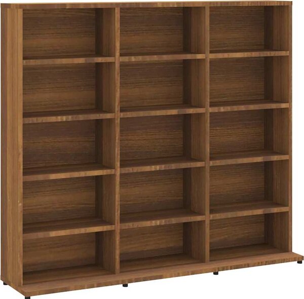 VidaXL Skříňka na CD 100 x 23 x 89,5 cm dřevotříska [862481] Barva: Bílá