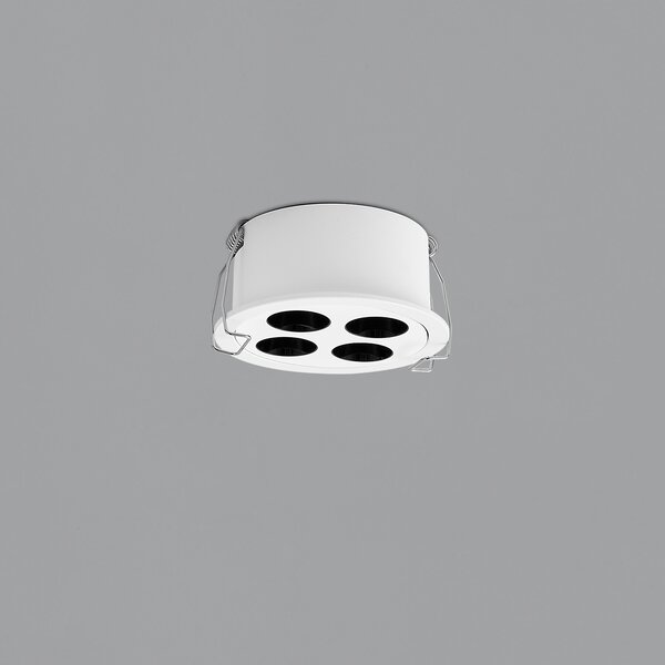 ACB Iluminacion Zapuštěné LED bodové svítidlo INVISIBLE, ⌀ 85 mm, 9W, CRI90, UGR