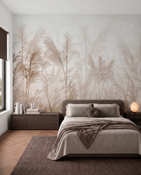 Fototapety Vysoké rostliny v pastelových barvách, Fototapety příroda, u93903 : uwalls.cz