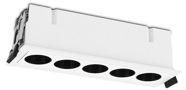 ACB Iluminacion Zapuštěné LED bodové svítidlo INVISIBLE, š. 147 mm, 12W, CRI90, UGR