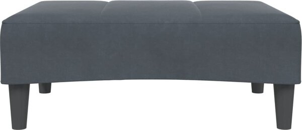 VidaXL Podnožka 77 x 55 x 31 cm samet [4007376] Barva: Žlutá