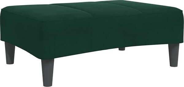 VidaXL Podnožka 77 x 55 x 31 cm samet [4007376] Barva: Žlutá
