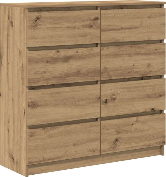VidaXL Příborník 100x35x99 cm kompozitní dřevo [3328495] Barva: dub artisan