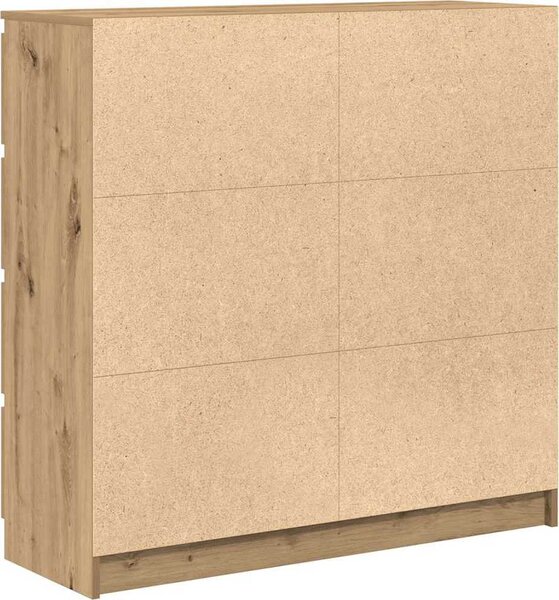 VidaXL Příborník 100x35x99 cm kompozitní dřevo [3328495] Barva: dub artisan