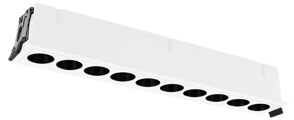 ACB Iluminacion Zapuštěné LED bodové svítidlo INVISIBLE, š. 280 mm, 24W, CRI90, UGR
