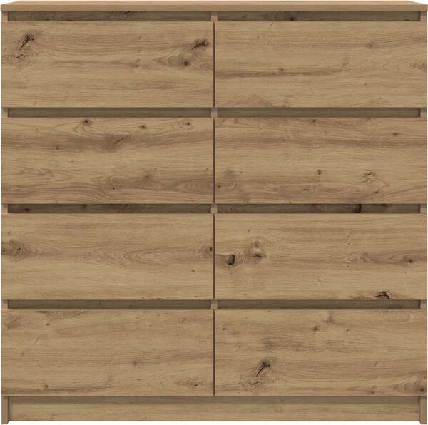 VidaXL Příborník 100x35x99 cm kompozitní dřevo [3328495] Barva: dub artisan