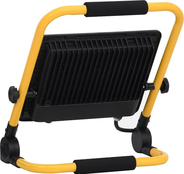 VidaXL LED reflektor s rukojetí 100 W teplé bílé světlo [149637] Barva: Teplá bílá