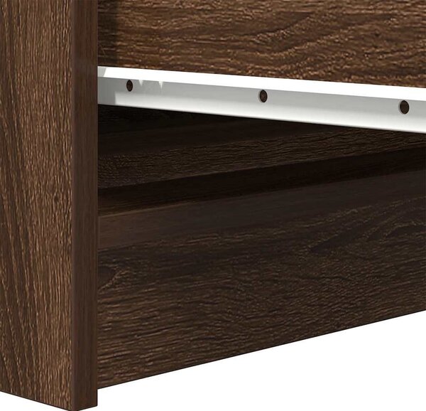 VidaXL Příborník 100x35x99 cm kompozitní dřevo [3328495] Barva: dub artisan