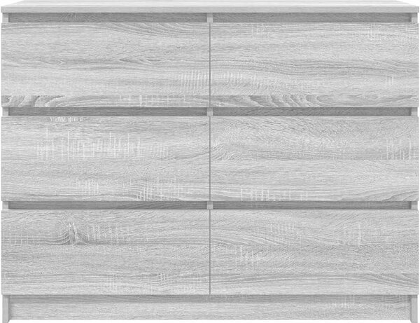 VidaXL Příborník 100x35x76 cm kompozitní dřevo [3328503] Barva: Černý dub