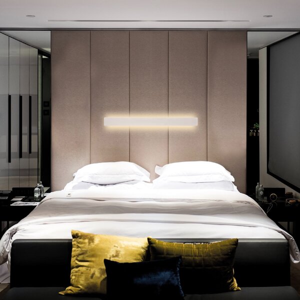 ACB Iluminacion Nástěnné LED svítidlo s čističkou vzduchu FOSCA, š. 90 cm, dálkový ovladač Barva: Bílá