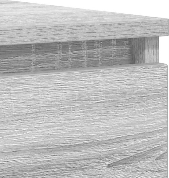 VidaXL Příborník 100x35x76 cm kompozitní dřevo [3328503] Barva: Černý dub