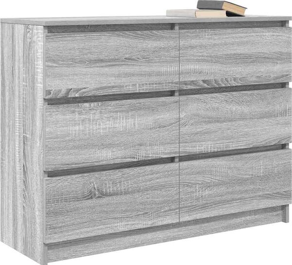 VidaXL Příborník 100x35x76 cm kompozitní dřevo [3328503] Barva: Černý dub