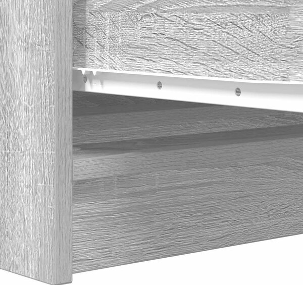 VidaXL Příborník 100x35x76 cm kompozitní dřevo [3328503] Barva: Černý dub