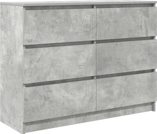 VidaXL Příborník 100x35x76 cm kompozitní dřevo [3328503] Barva: Černý dub