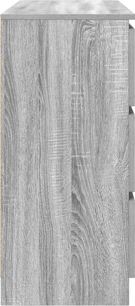VidaXL Příborník 100x35x76 cm kompozitní dřevo [3328503] Barva: Černý dub