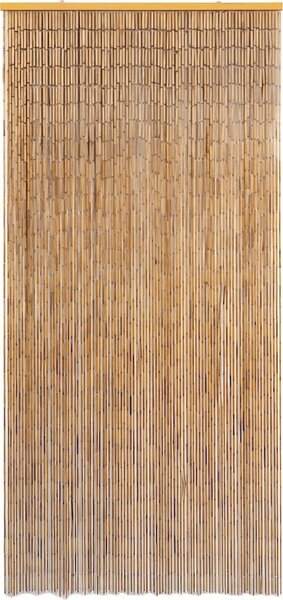 VidaXL Dveřní závěs bambus 90 x 200 cm [45739] Barva: Hnědá