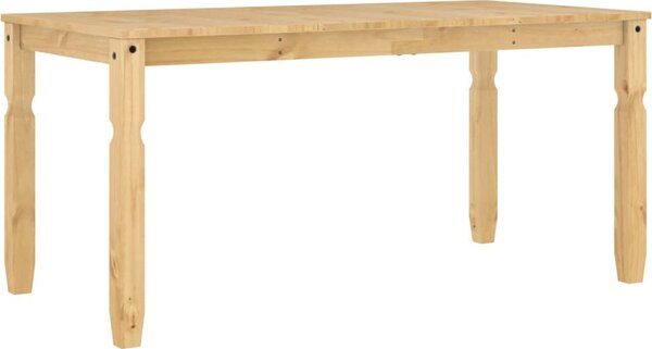 VidaXL Jídelní stůl Corona 160 x 80 x 75 cm masivní borové dřevo [4005717] Barva: Hnědá