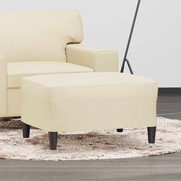 VidaXL Podnožka 70x55x41 cm umělá kůže [349311] Barva: Šedá
