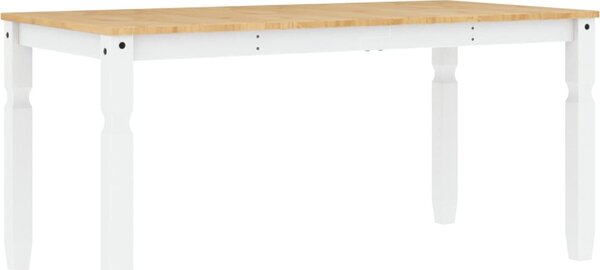 VidaXL Jídelní stůl Corona 160 x 80 x 75 cm masivní borové dřevo [4005717] Barva: Hnědá