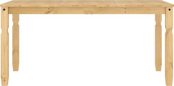 VidaXL Jídelní stůl Corona 160 x 80 x 75 cm masivní borové dřevo [4005717] Barva: Hnědá