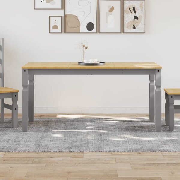 VidaXL Jídelní stůl Corona 160 x 80 x 75 cm masivní borové dřevo [4005717] Barva: Hnědá